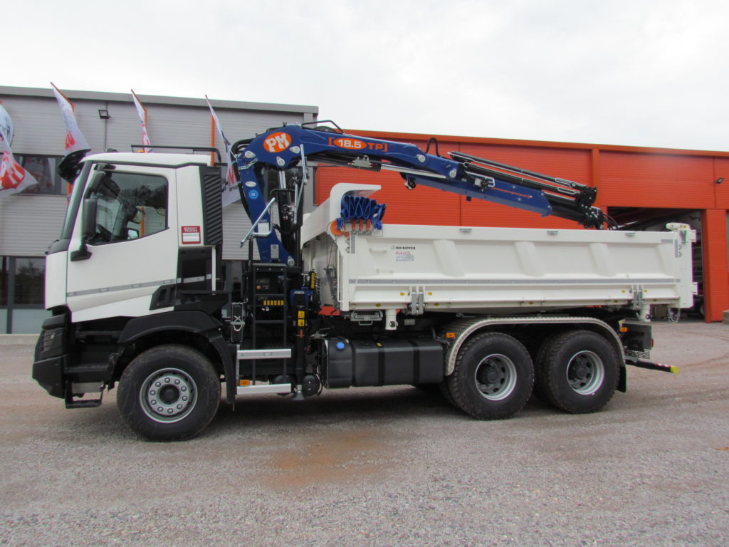 grues auxiliaires PM sortie d'atelier